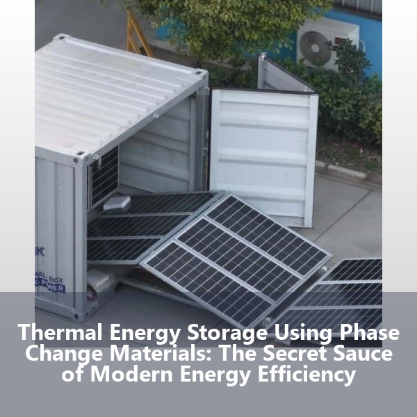 Thermal Energy Storage Using Phase Change Materials: The Secret Sauce of Modern Energy Efficiency